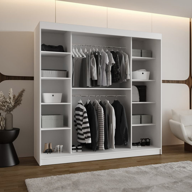Bergetta Laminate Board Wardrobe