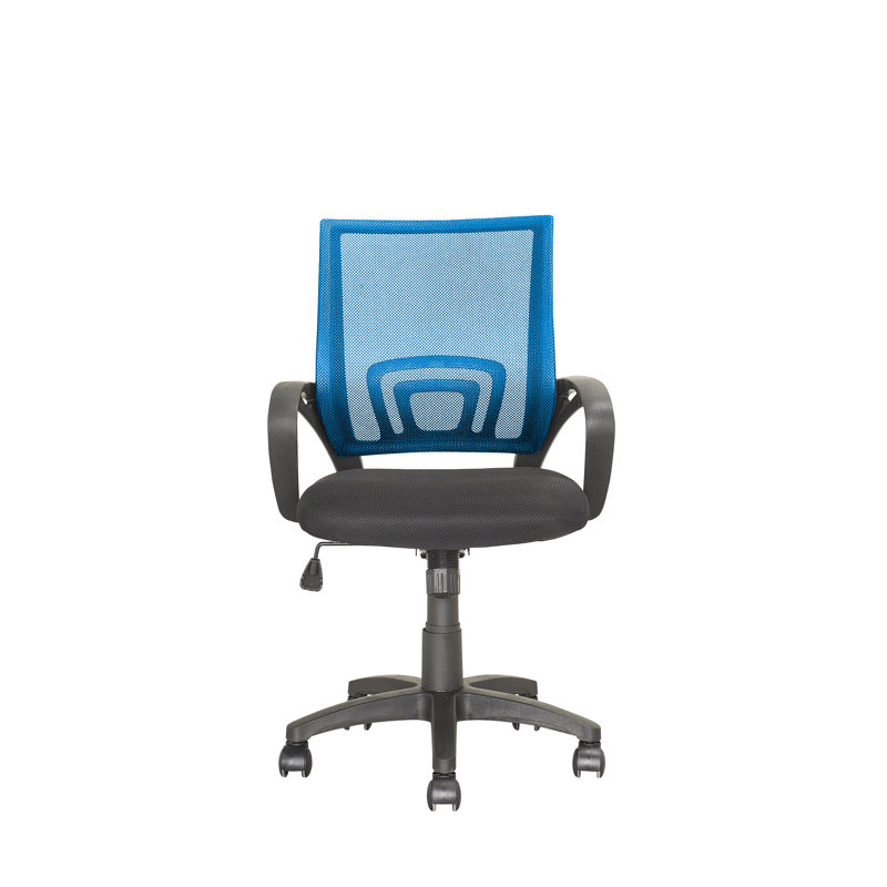 Chaise de travail en maille Hoehne, Bleu processus