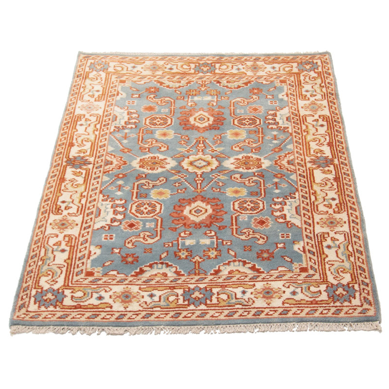 Tapis gris Royal Oushak 4 pi 2 po x 5 pi 11 po