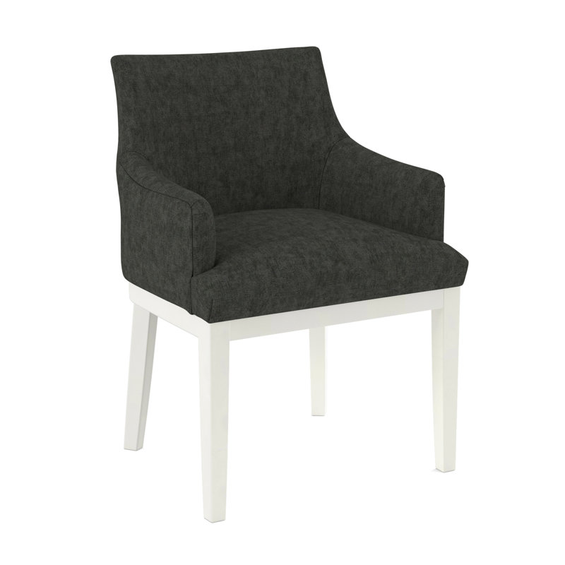 Upholstered Arm Chair, 61473-73, White