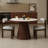 Beige Round Sintered Stone Dining table-1951697642