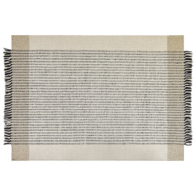 Mitchellville Striped Wool Hand Woven Area Rug