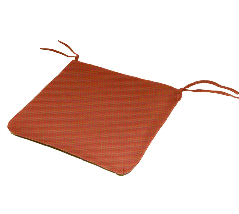 Outdoor 2.5'' Dining Chair Cushion, Canvas Brick Sunbrella® Canvas