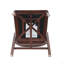 Tabouret de comptoir rembourré en bois Patricia-348330605