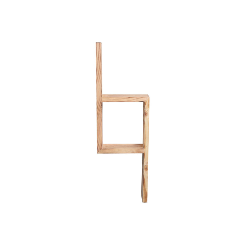 Tablette décorative 2 pièces Seiler, Chêne