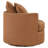 Quinn Burnt Orange Upholstered Swivel Accent Chair-1758902703