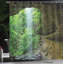 Ensemble de rideau de douche et crochets de la nature-44329434