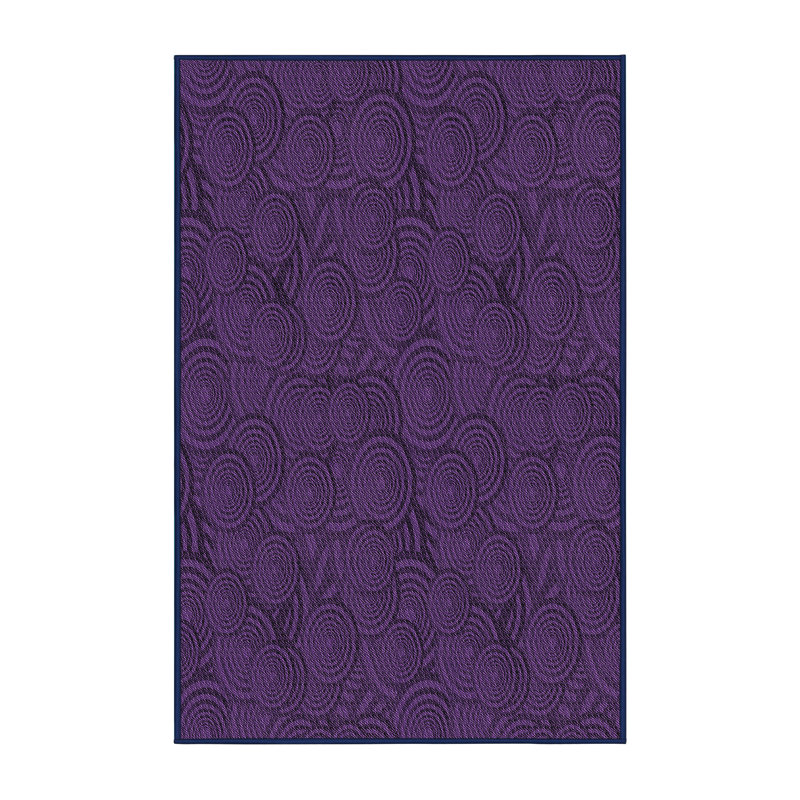 Tapis 100% à motif lavable à la machine 2983, Rectangle 5 pi x 7 pi