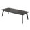 MODENA Rectangular with Steel Base Dining Table