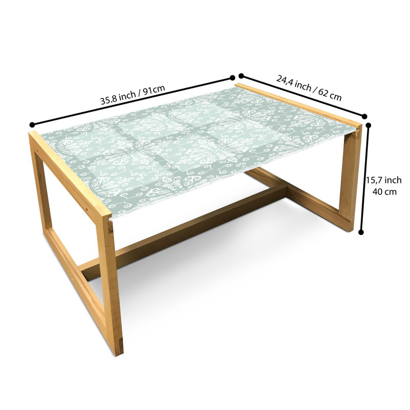 Inocente Sled Coffee Table, 90cm H x 62cm W x 40cm D
