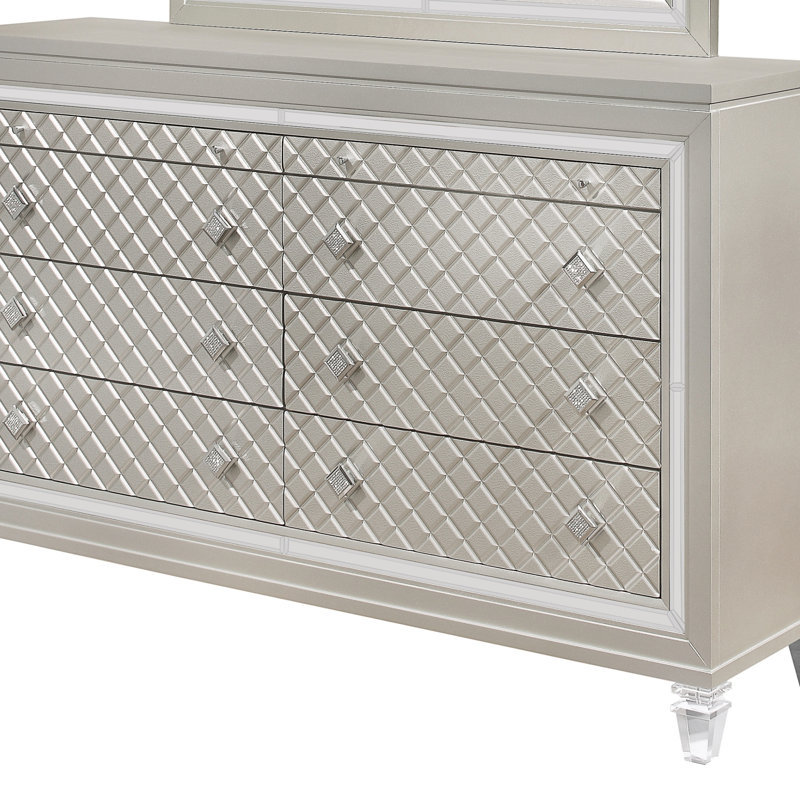ROBINET CHAMPAGNE CROSS GLAM (Commode)