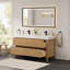 Meuble-lavabo double 60 po Abbie