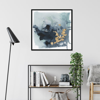 Cerulean & Gold I by Victoria Borges - Print