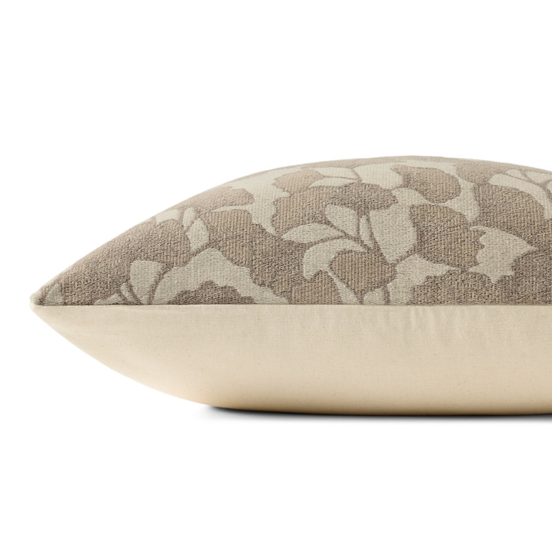 Chris Loves Julia x Loloi Fawn Accent Pillow, Square 20", Ivory, Pillow Cover Only - No Insert