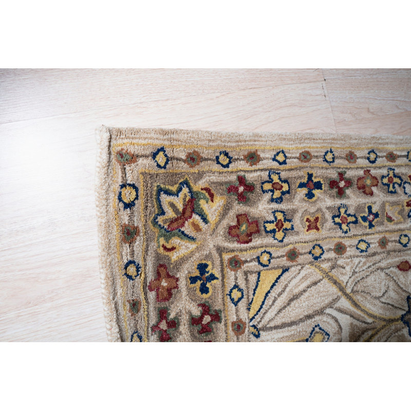 Hand Tufted Wool Floral Area Rug