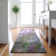 Premium Machine Washable Cerrito AMF505 Purple Rug