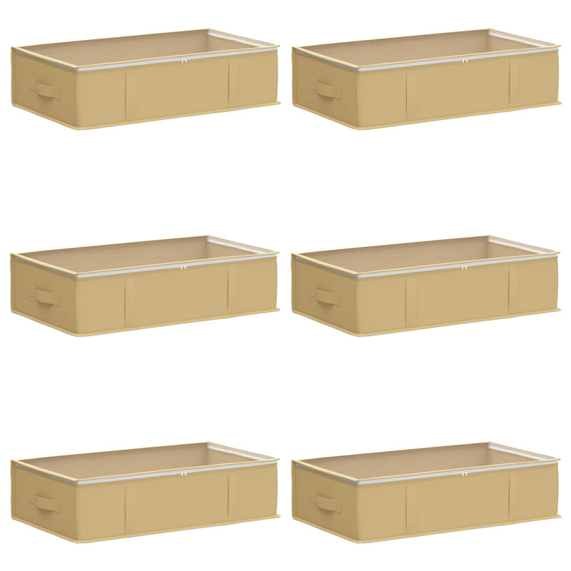 Rebrilliant Box, Cream, 18cm H x 70cm W x 40cm D