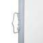Dakota Fields 1200cm W Fabric Cover Motorised Retractable Side Awning-1147977273