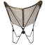Fauteuil papillon en cuir de vache 33,8 po Banjabaru-739578834
