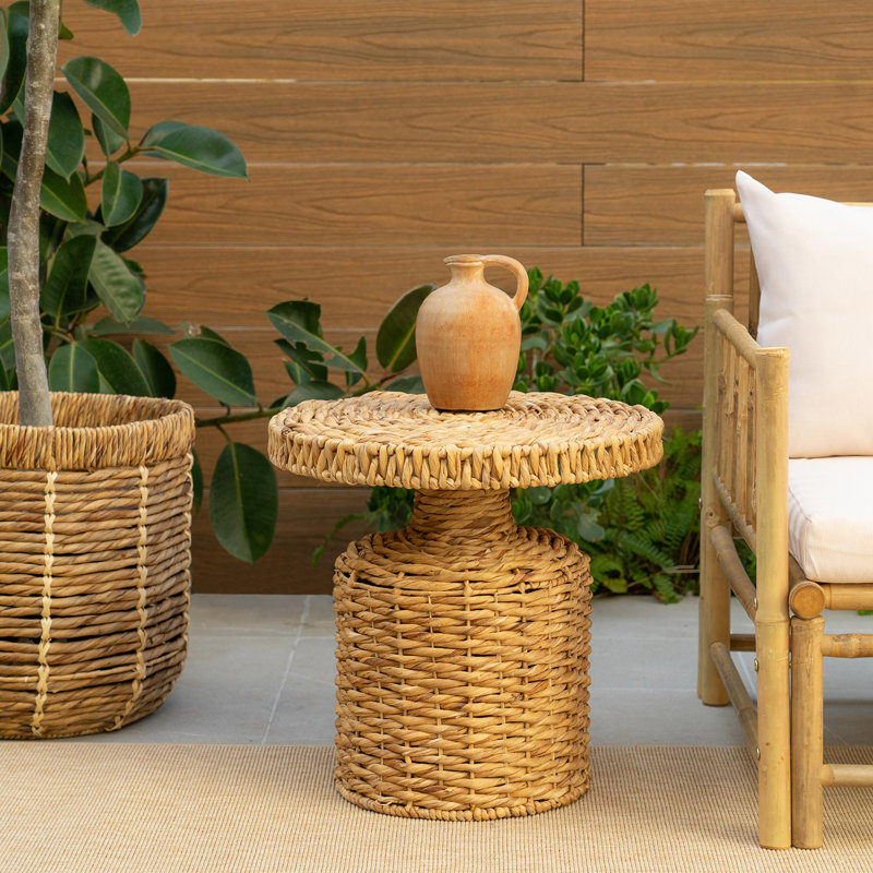 Cercis Round Outdoor Side Table , 47cm cm W 47cm cm D