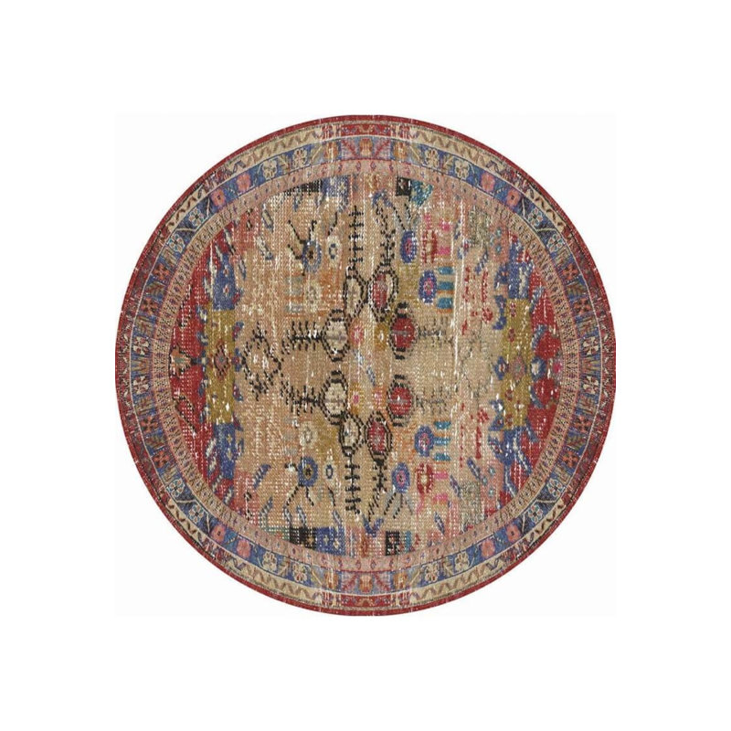 Tapis rouge Ottilie, Rectangle 7 pi 7 po x 10 pi 10 po