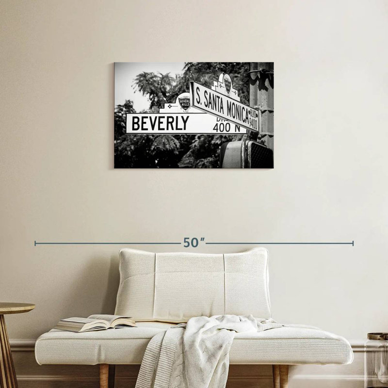 Plaque de rue Lynelle, Californie, LA, H 20 po x l 30 po