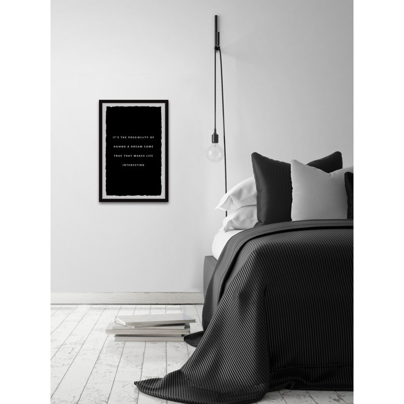 "Dream come true III" par Marmont Hill-reproduction de photo encadrée sur papier, H 30 po x l 20 po x P 1,5 po