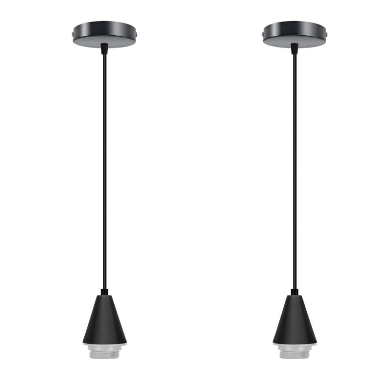 1 - Light Black Simple Pendant