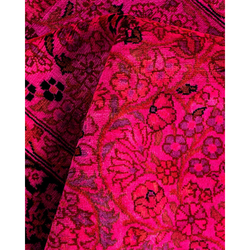 Fine Vibrance One-of-a-Kind 3'1" X 5'4" Hand Knotted Area Rug