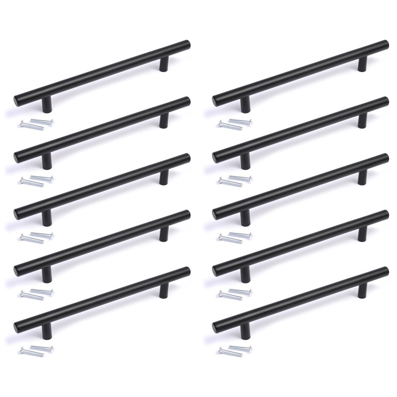 Maone 16 cm Centre Bar Handle, Matte Black, 96mm