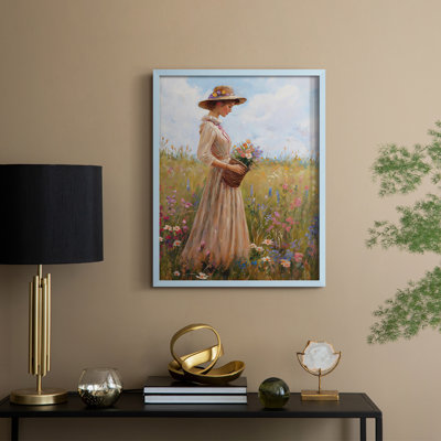 Reproduction encadrée WOMEN Series CCXC III - bois massif