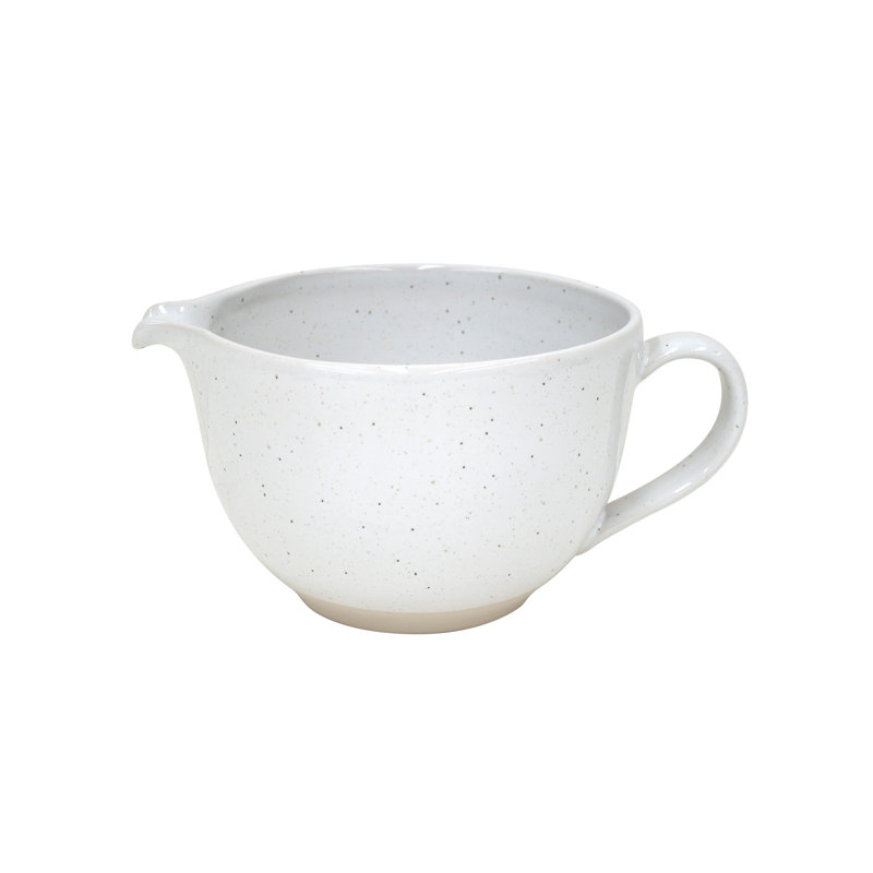 Fattoria Stoneware Stainless Steel Piece Mixing Bowl