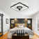 20" Shalon 3 - Blade LED Flush Mount Ceiling Fan with Remote Control and Dimmable Light