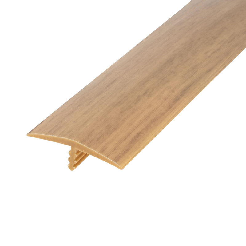 Moulure en T en polyéthylène flexible de 1 1/4 pouce Outwater, Chêne blanc