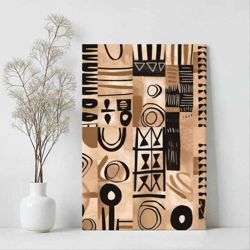Impression sur toile encadrée 1Pc
