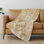 Addison Machine Washable Sherpa Abstract Throw Blanket