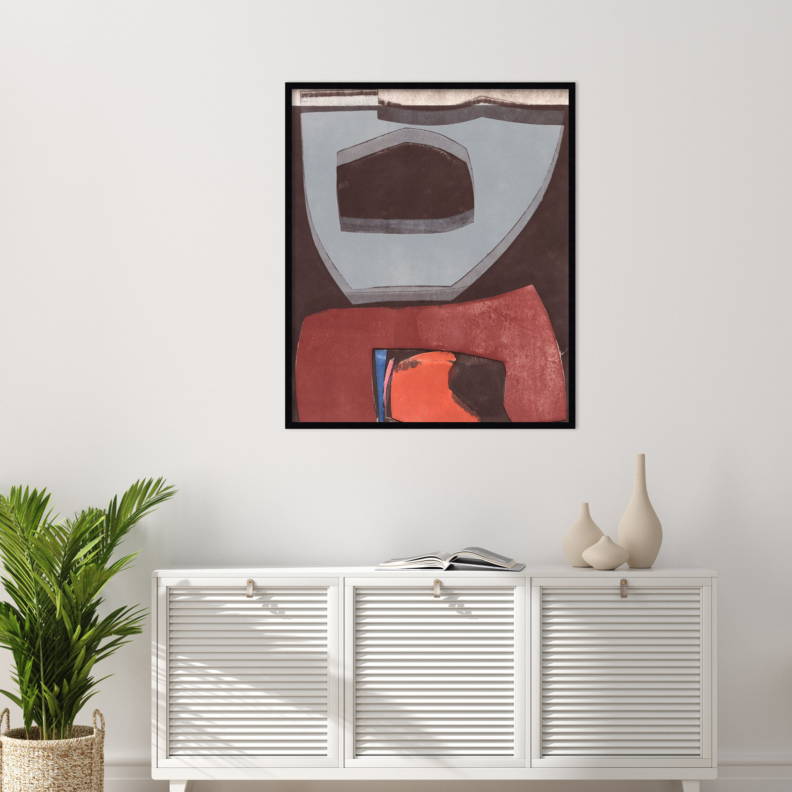 Solano "Istanbul 12" Print by Rob Delamater, 41" H x 35" W, Black