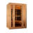 Dynamic Infrared Maxxus 3 - Person Bluetooth Compatible FAR Infrared Sauna in Hemlock