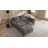 86" Oversized Boneless Bean Bag Sofa, Chenille Upholstered Floor Couch-127657289