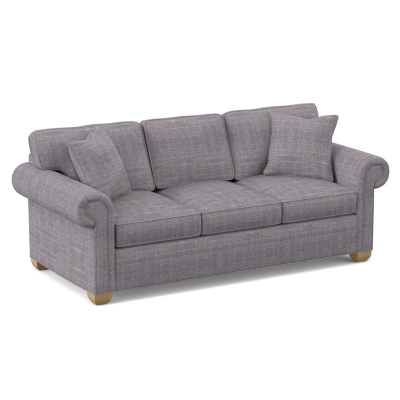 Main Street 85" Sleep Sofa, Hampton, Nomad Slate Crypton® Chenille