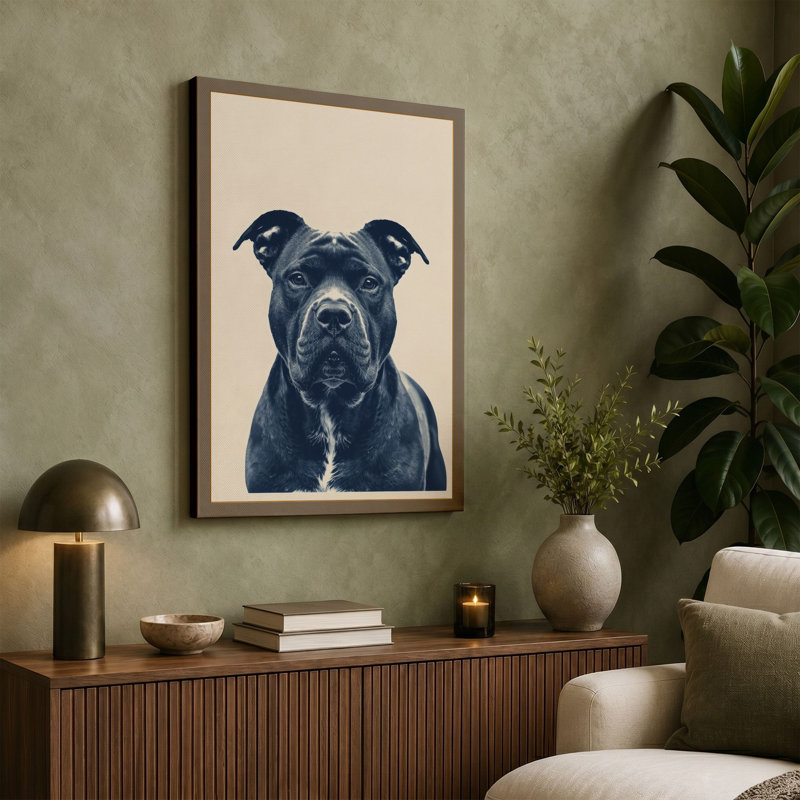 Print, 18x12 - 45.7 x 30.5 cm, Teal Border