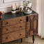 Buffet rétro en bois massif