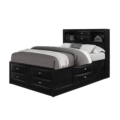 Piechota Bookcase Storage Bed