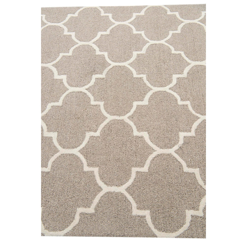 Tapis beige foncé Parris