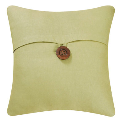 Envelope Green Feather Down Throw Pillow