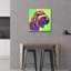 Red Barrel Studio «Freddy» par Dawg Painter, art mural en verre acrylique ACR-44448-1780685616