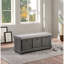 Banc de rangement