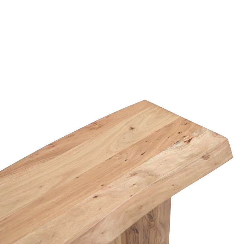 Modern Brazilian Bello Bench, 18" H x 65" W x 15" D, Teak