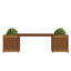 Banc de jardinière en bois Arlen-960406615