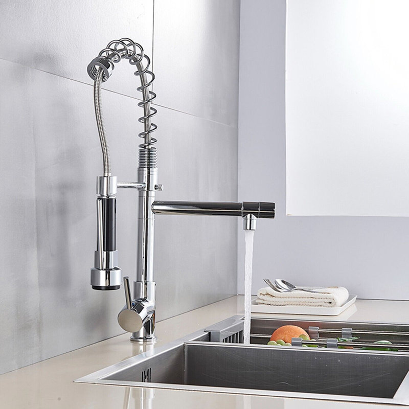 Belfry Kitchen Allia Pull Down Kitchen Faucet